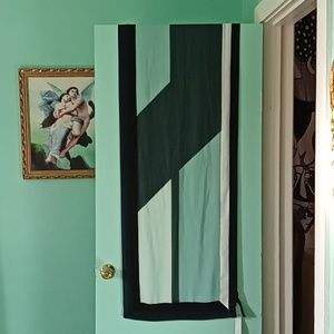 Colorblock flowy scarf brand NEW